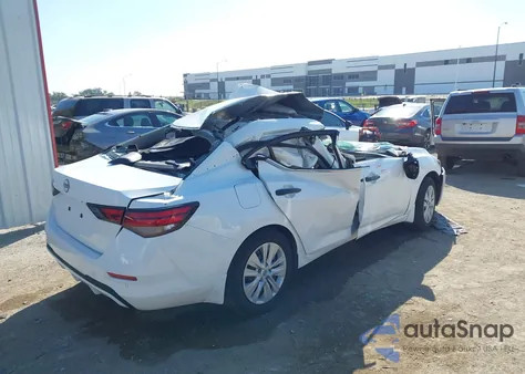 2025 Nissan Sentra S from USA, damaged, VIN 3N1AB8BV3SY353107